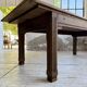 Country farmhouse table in solid beech and oak 2.5m XL