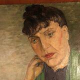 Portrait around 1942 by Léo Van Droogenbroeck