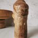 Statuette woman stone nbigou gabon