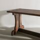 Swedish Wooden "Berga" Dark Pine Table by David Rosén, 1930s