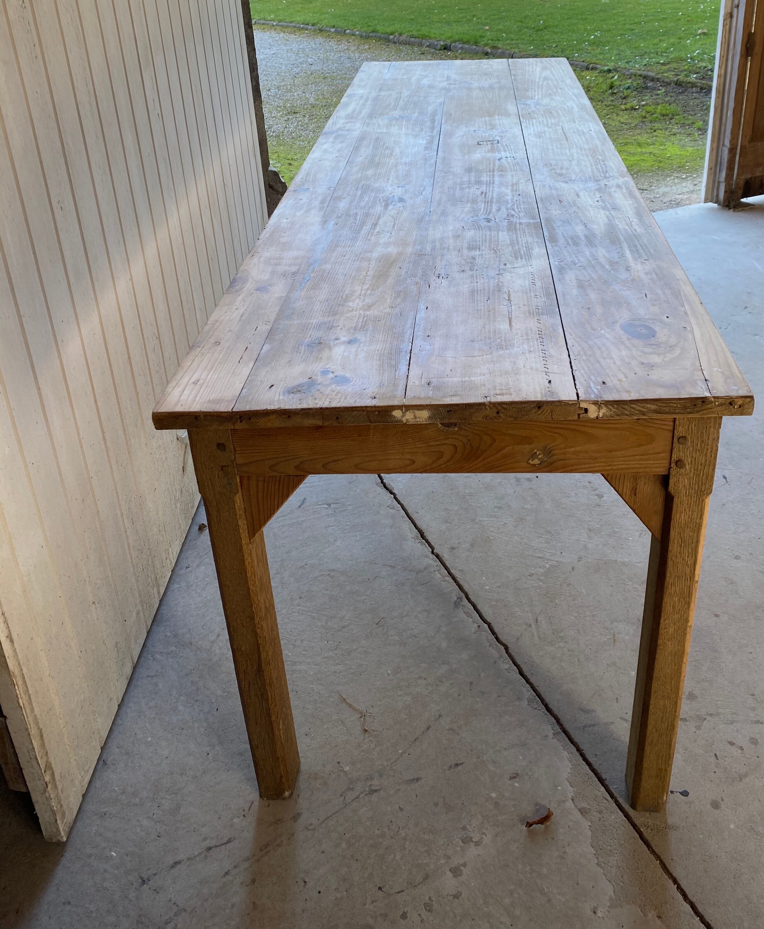 Old bistro table