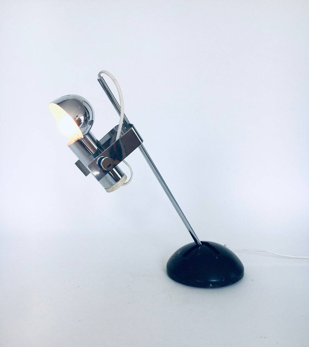 T395 Desk Lamp by Robert Sonneman for Luci Cinisello, Italy, 1970s