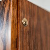 Highboard moderniste en palissandre