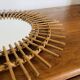 Rattan mirror