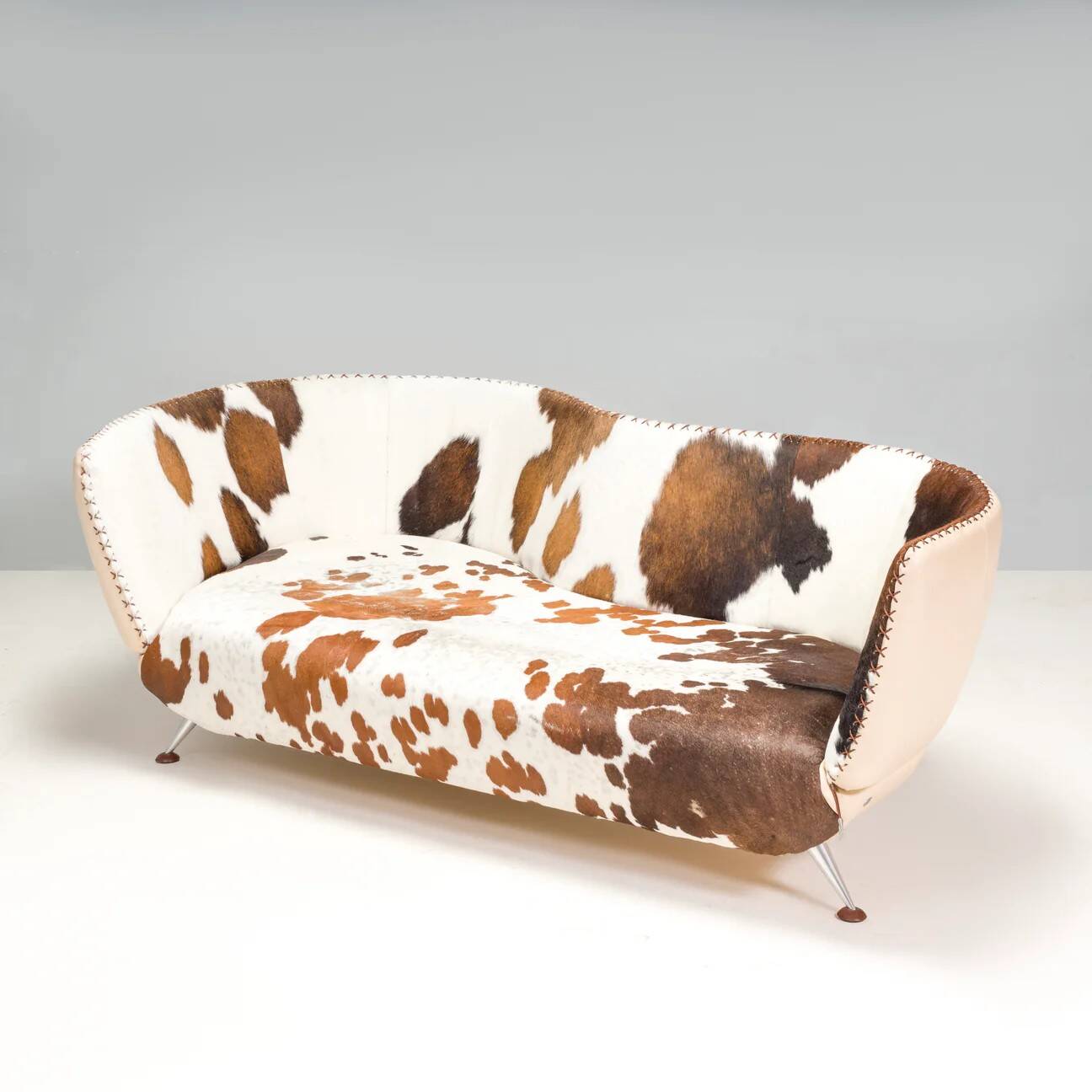 De Sede DS-102 Leather Pony Hide Three Seater