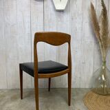 Series of 6 scandinavian chairs