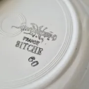 Service of 4 Deep Plates Sarreguemines / Bitche