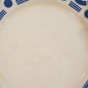 Set of 5 plates Badonviller model Azur