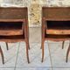 Paire de chevets , Style Louis XV en Palissandre