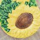 Dish sunflowers dabbling