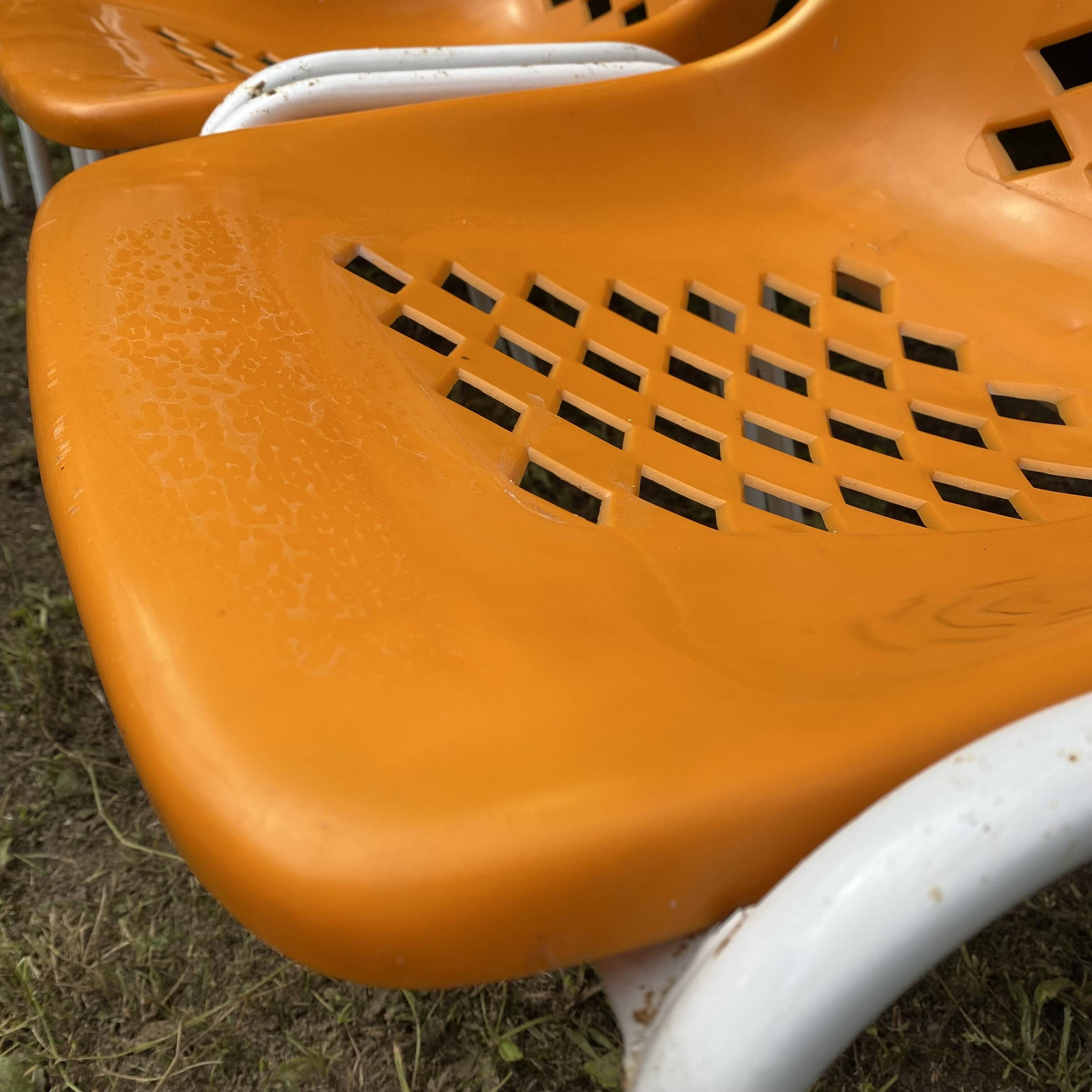 Bar terrace chairs, 70s