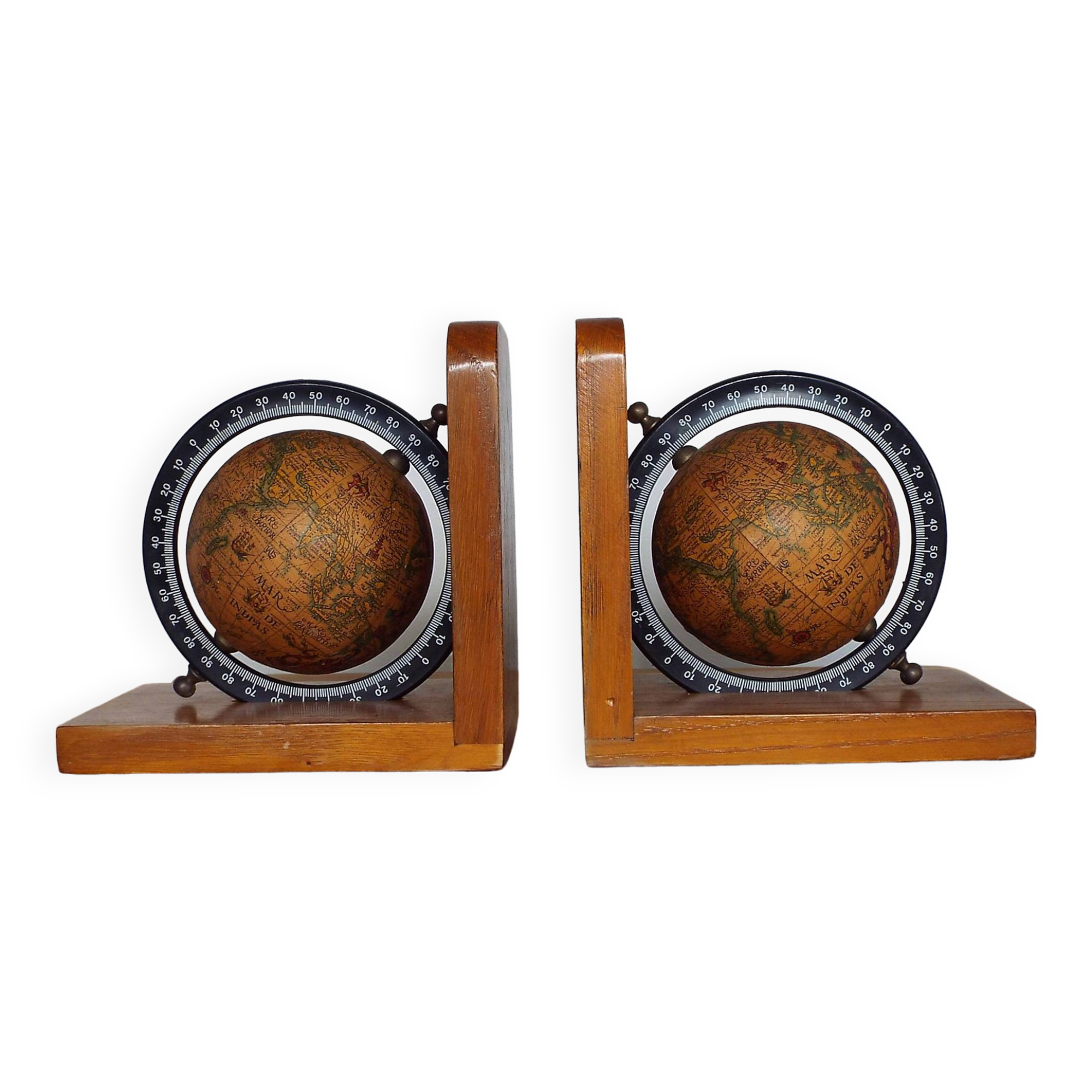 World Map Bookend