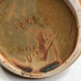 Art Nouveau pitcher in flamed stoneware from Denbac model 234