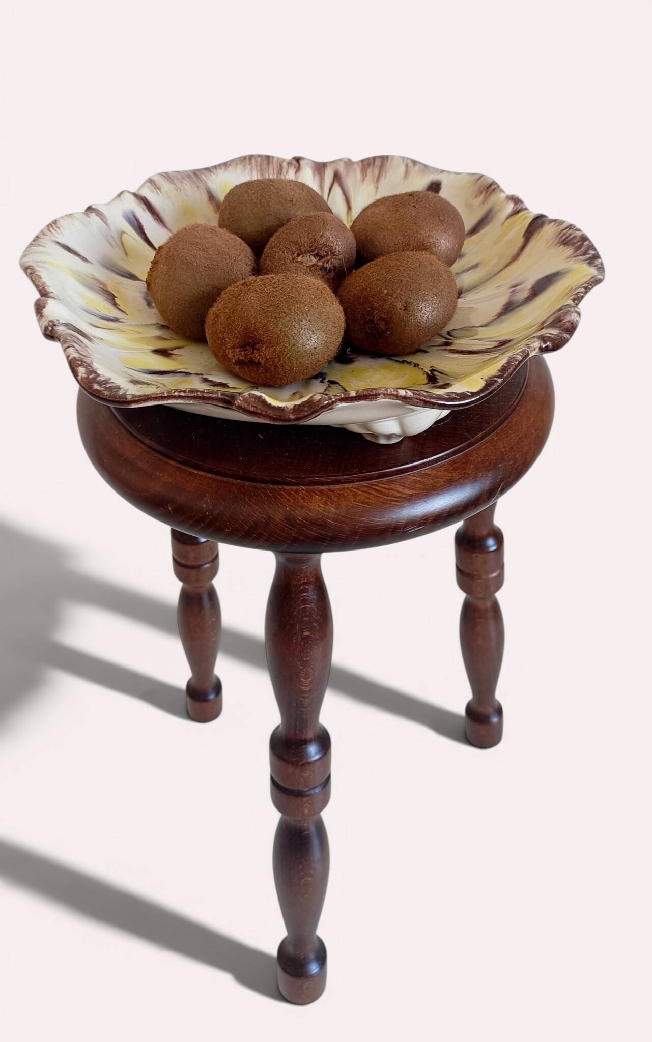 Centre de table en faïence Jugendstil allemand, vers 1905