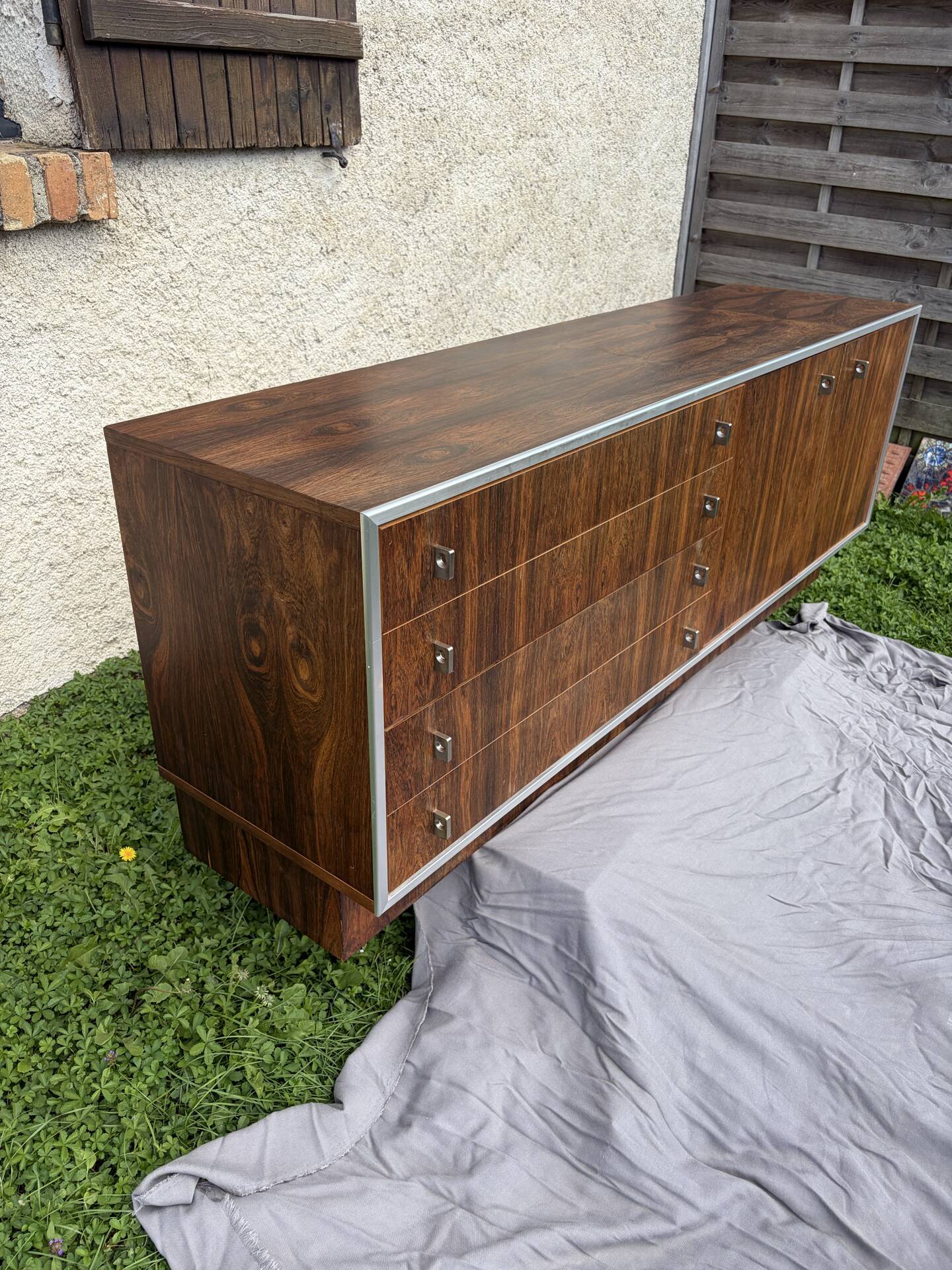 Enfilade palissandre vintage Ep 80