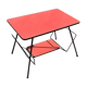 Table basse vintage rouge