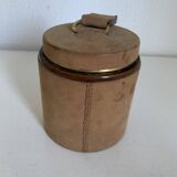 Vintage 1960 Longchamp suede cigarette case - 11 x 10 cm