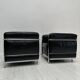 Fauteuils LC2 vintage des années 90 par Le Corbusier et Charlotte Perriand pour Cassina