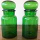 Green jars Cicona 70s