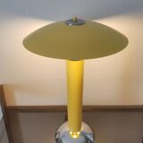 Vintage yellow mushroom lamp