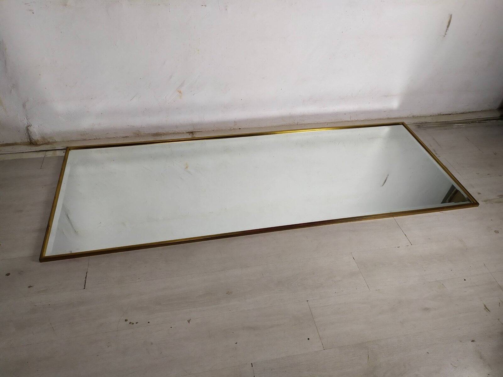 Vintage gold mirror, 1970s