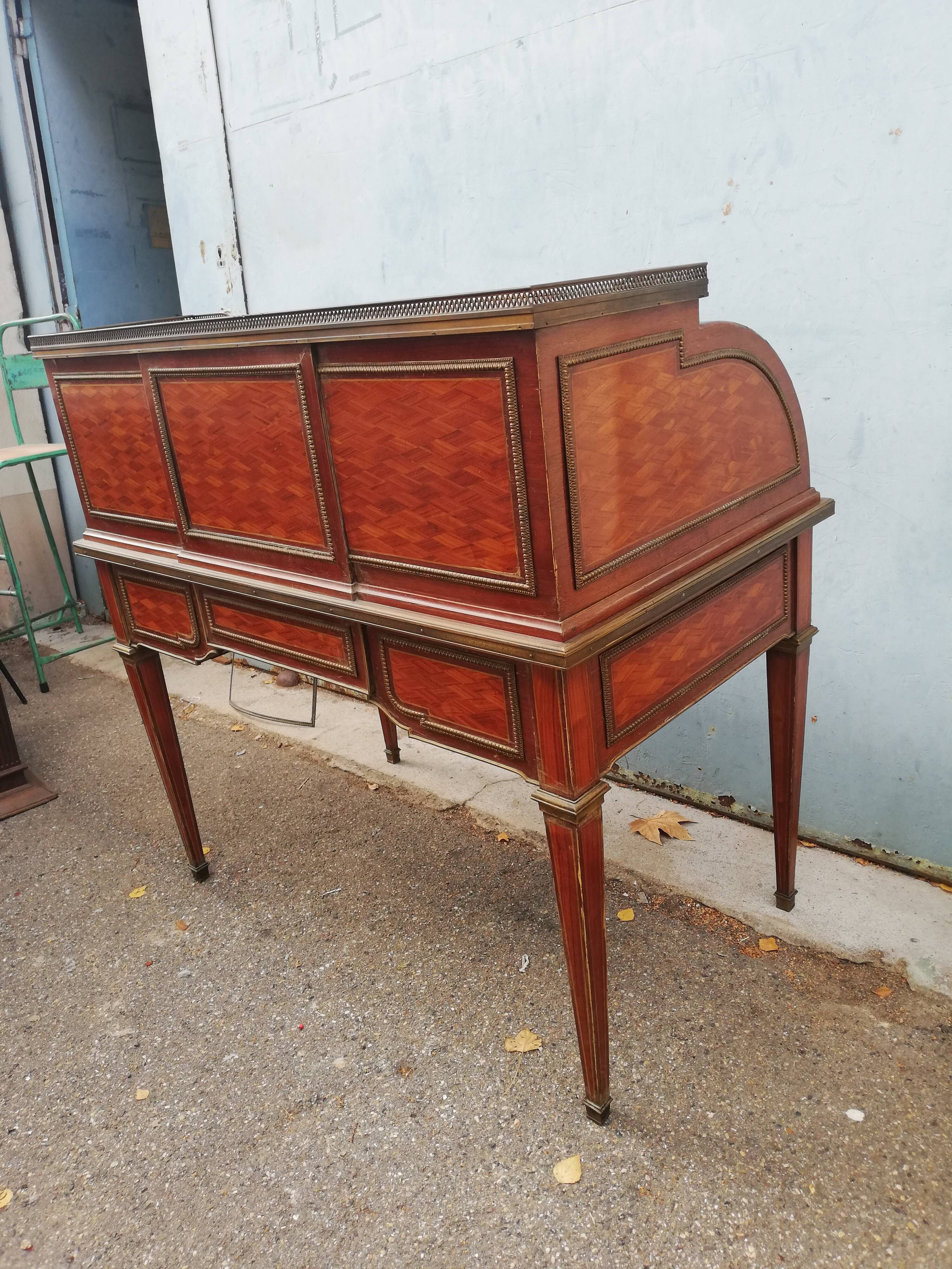 Louis XVI cylinder desk