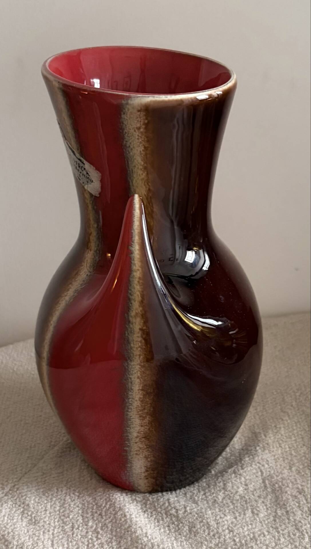 Vintage Mid-Century Verceram France Model 6325 Ceramic Vase – 1960’s