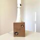 Vintage Danish table lamp in stoneware by Mette Løkke Stiil for Axella, 1970s