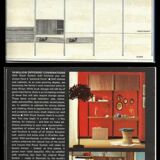 Unité murale modulaire scandinave en teck par Poul Cadovius pour Royal System, Danemark Années 1960