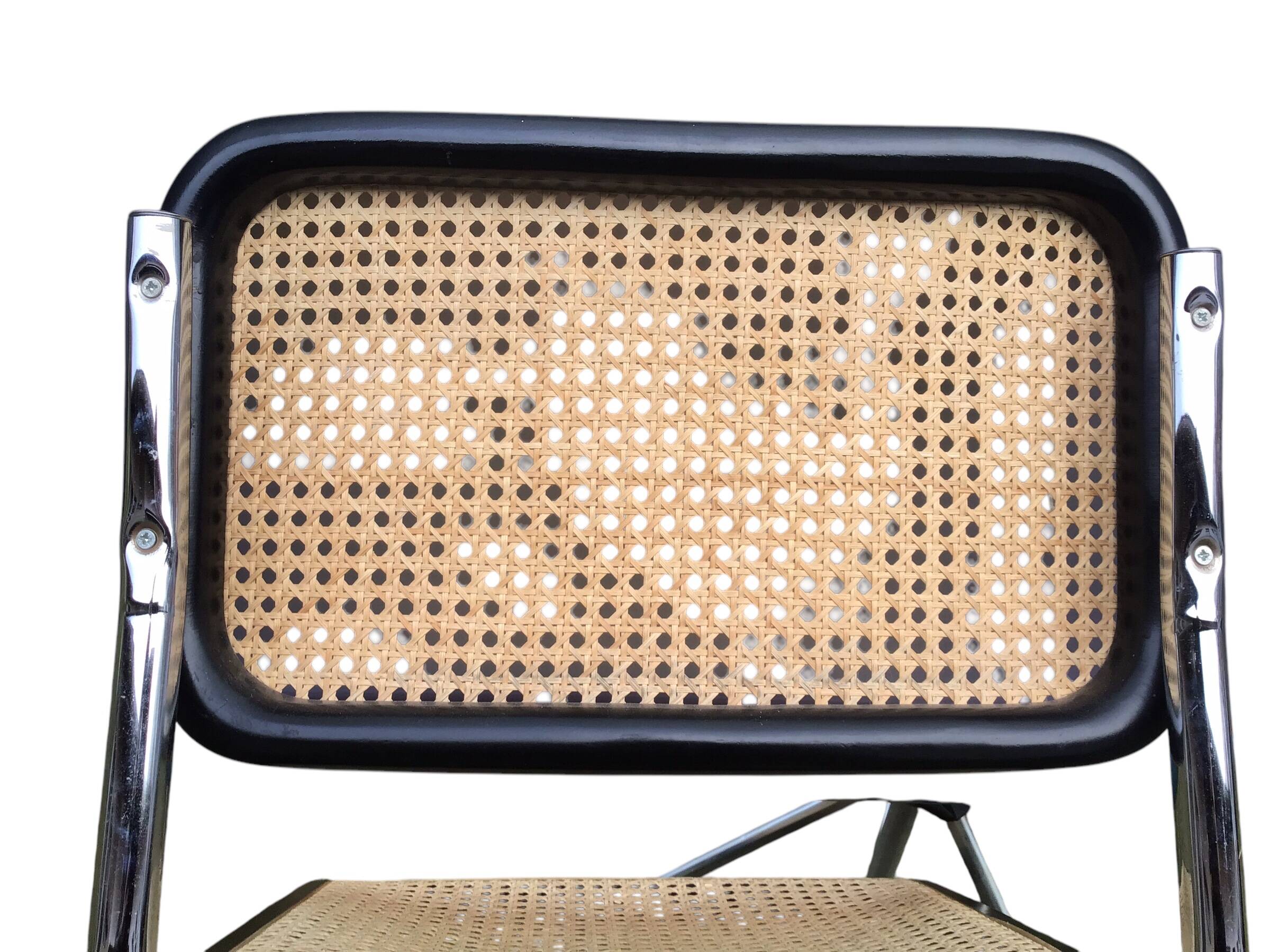 Cesca chair in solid wood and natural cane