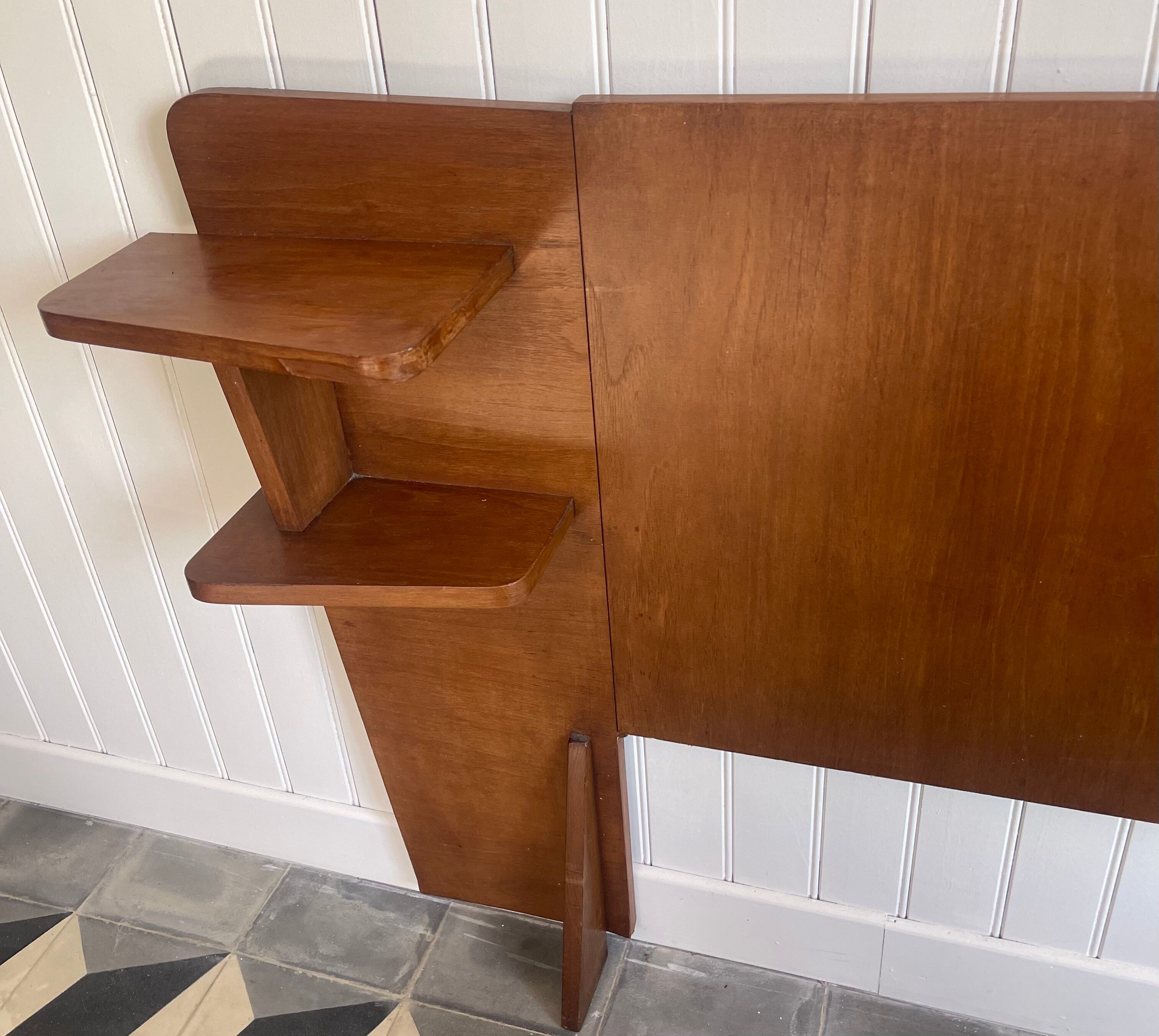 Vintage headboard from the 1960s.