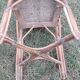 Set 2 rattan chairs 1900