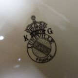 Lot of 6 Lunéville plates