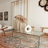 Hand-knotted Persian wool carpet