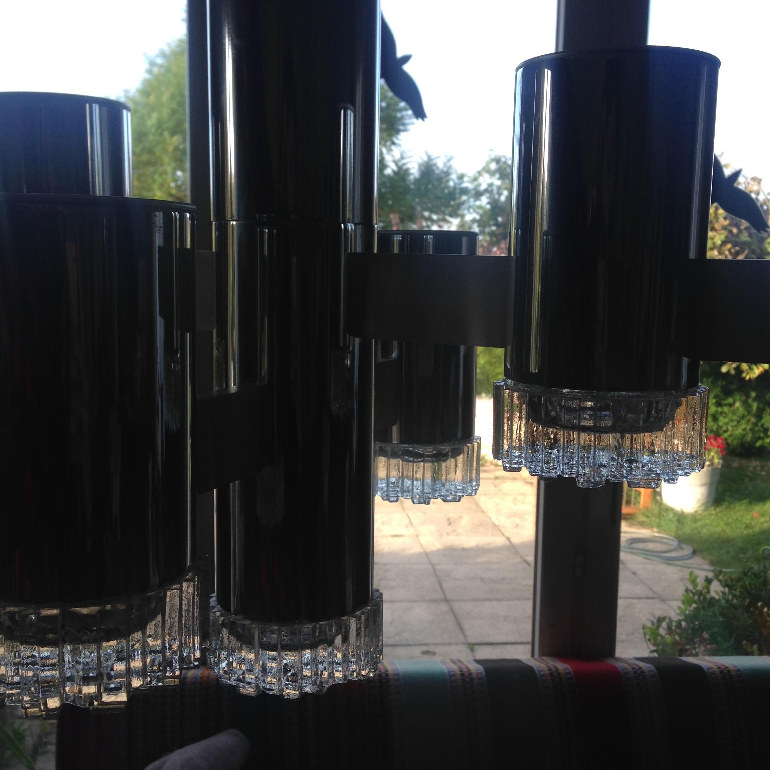 Sculptural chandelier Italian Gaetano Sciolari space age