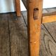 Chair made of wood and rope