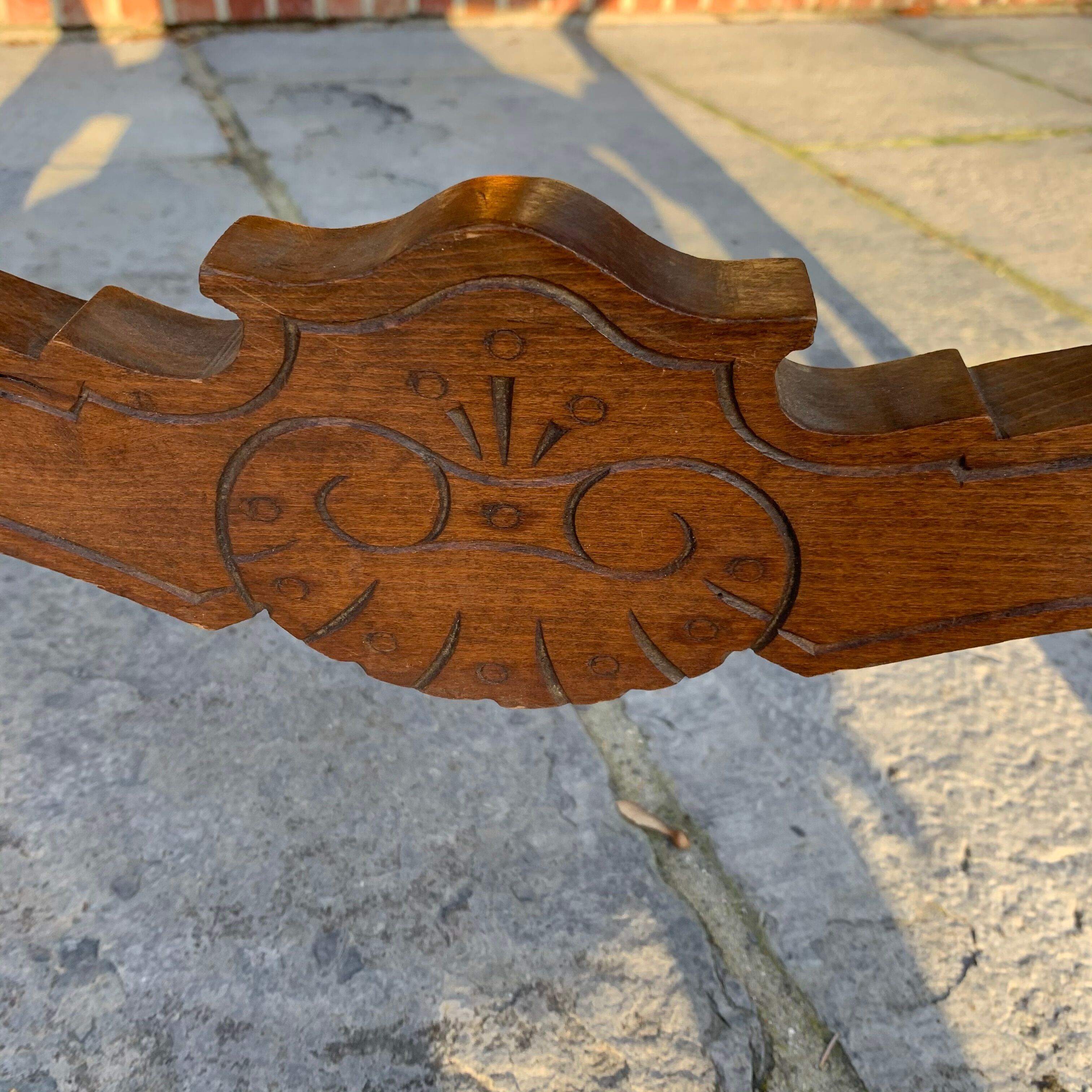 Ancient wooden cradle