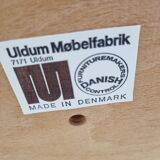 Teak office chair by Johannes Andersen for Uldum, 60s