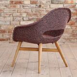 Ensemble de deux fauteuils lounge conçus par Miroslav Navrátil, années 1950, République tchèque