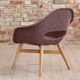 Set of 2 Lounge Chairs designed by Miroslav Navrátil, 1950s, Czech Republic