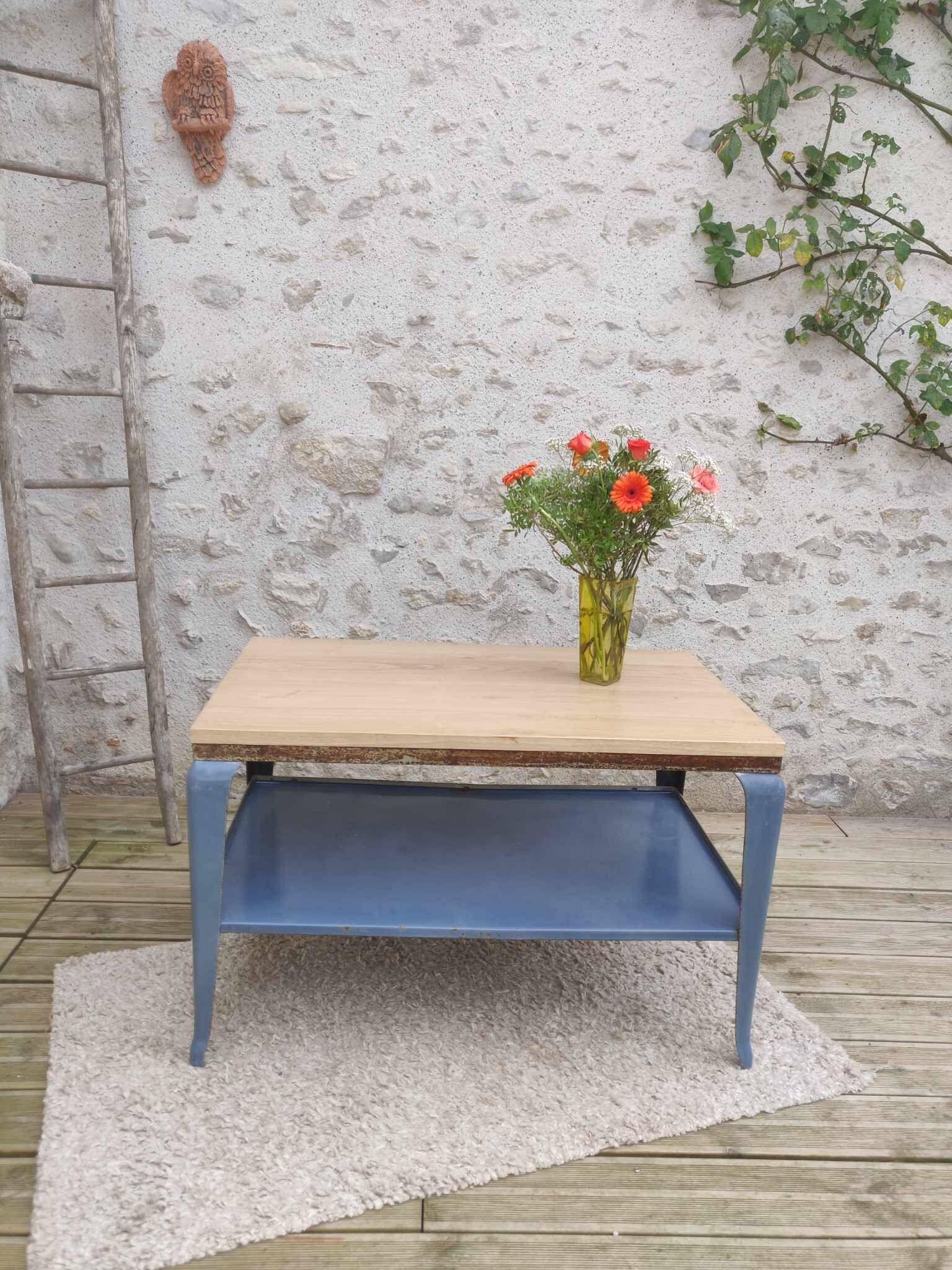 Table d'appoint industrielle