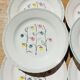 Vintage dinner plates