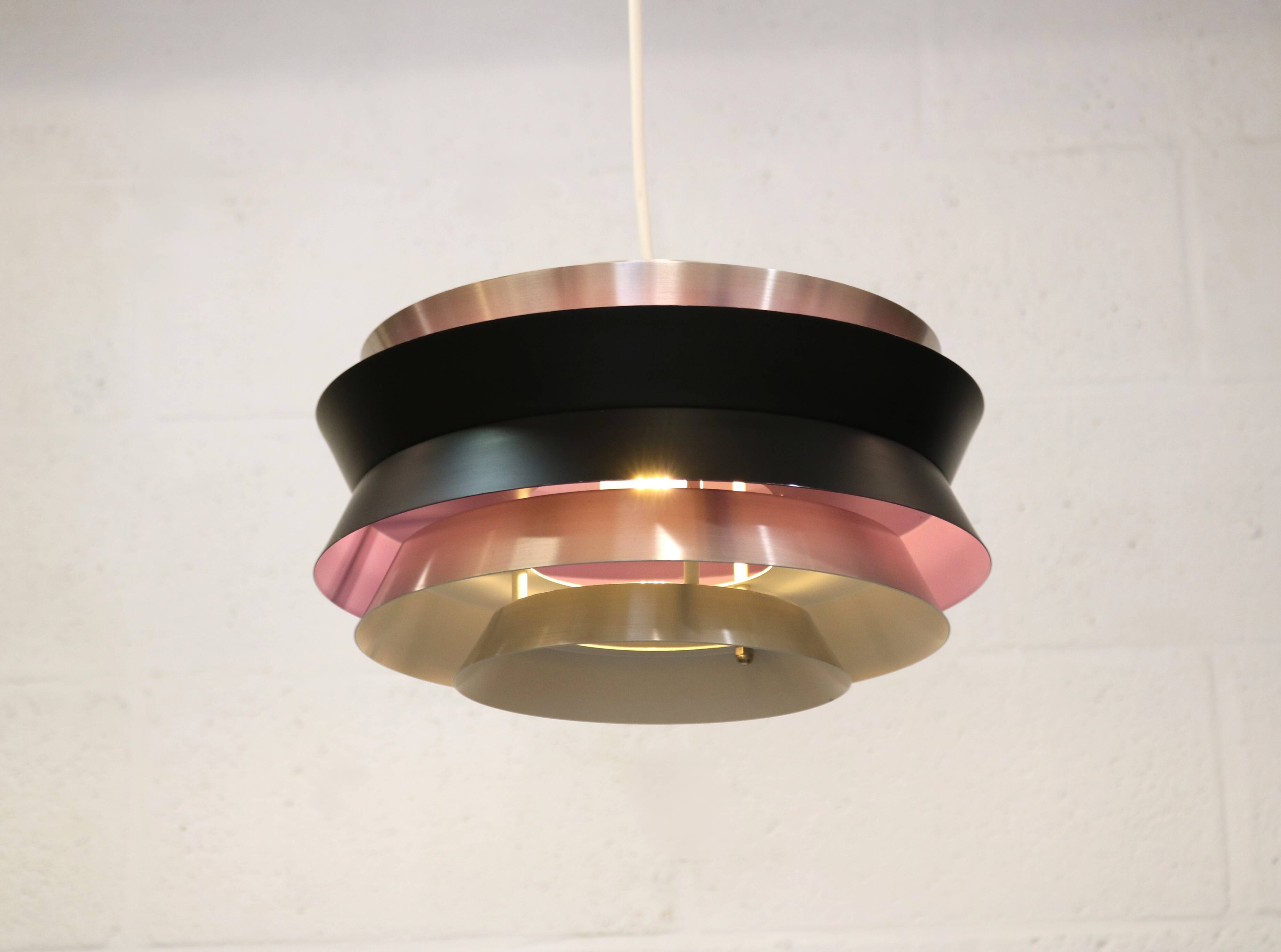 Swedish Vintage Design Lamp: Carl Thore Trava, 1970s Scandinavian Lighting