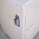 Set industrial cabinets with marble top.
