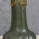 Denbac: ceramic and gilded bronze vase from the Art Nouveau period