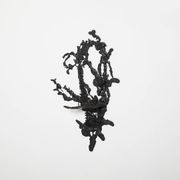 Free form wall candelabra / candlestick / sconce, iron, Poland circa 1960