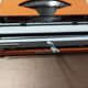 Olympia traveler de luxe orange typewriter serviced and new ribbon