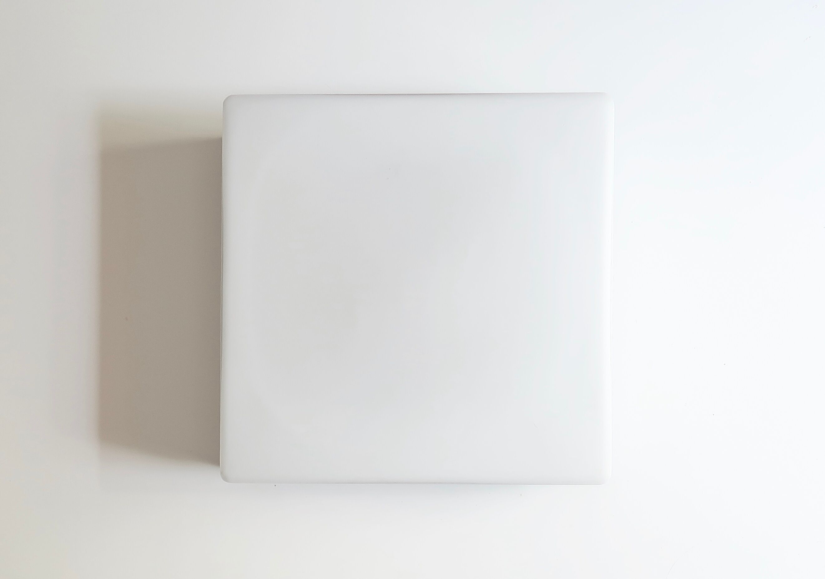 Ceiling lamp or square wall lamp erco, 70s