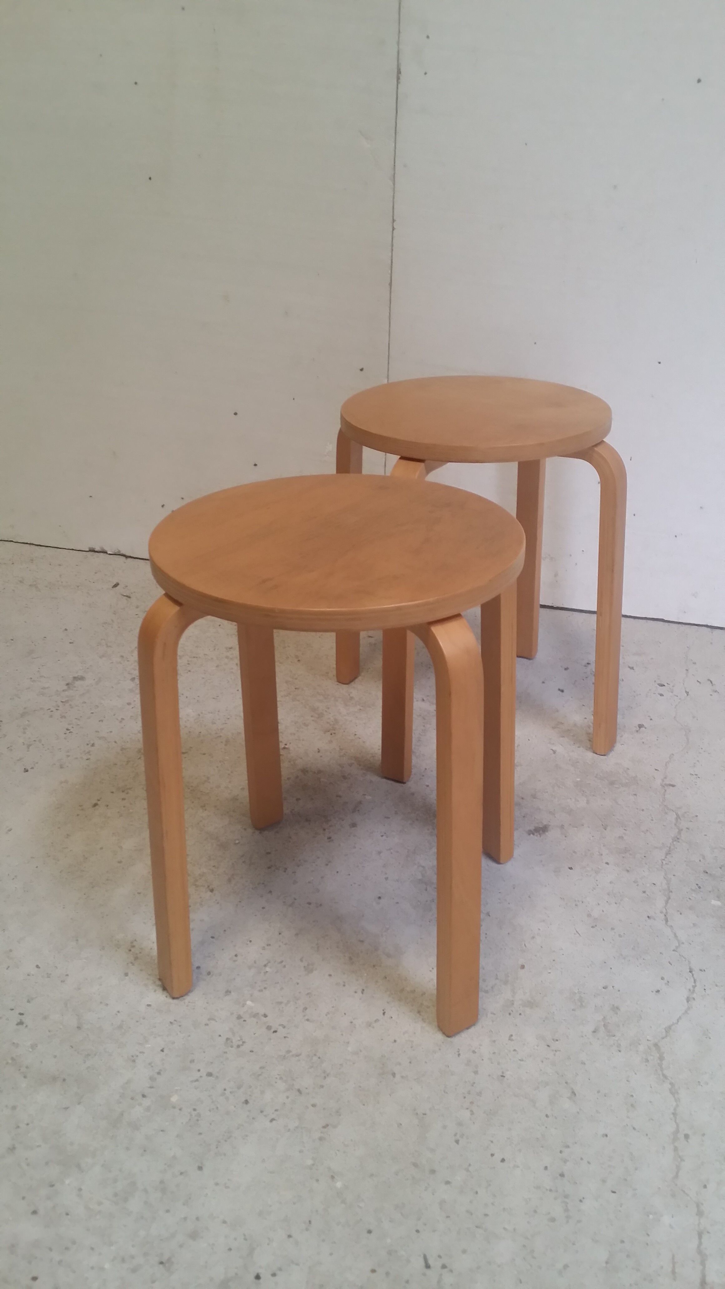 Wooden stool