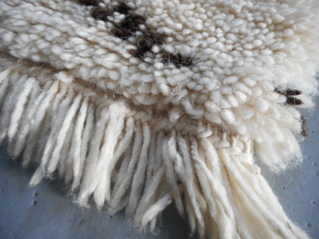 1970' wool carpet 156x80cm